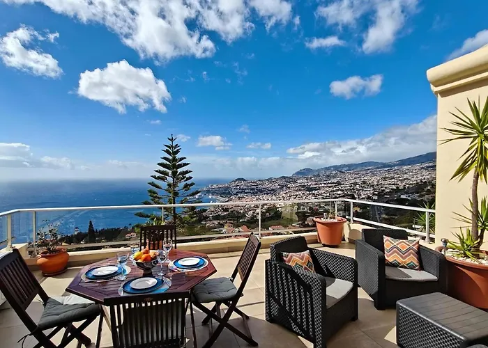 Casa Bela Vista Panoramic Views & Ac Apartment Funchal 