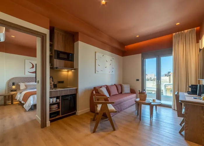 Minotaur'S Rest - Luxury Residences With Free Private Parking, Near Port & Airport Heraklion 