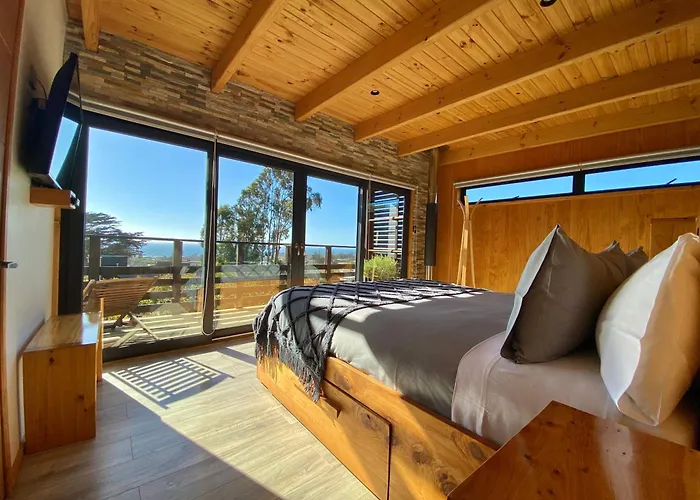 ---- Escapada De Lujo Para Dos ---- Casa Boutique Privada - Vistas Al Oceano - Parrilla Y Fogon En Quincho Privado - Insumos Desayuno - Tu Estadia Incluye Gratis 1 Sesion De Hidromasaje & Cromoterapia Bajo Las Estrellas En Jacuzzi Privado (Adults Onl