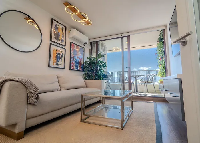 Moderno Depto 2D Con Vista A La Cordillera, Terraza Y Parking Apartment Santiago