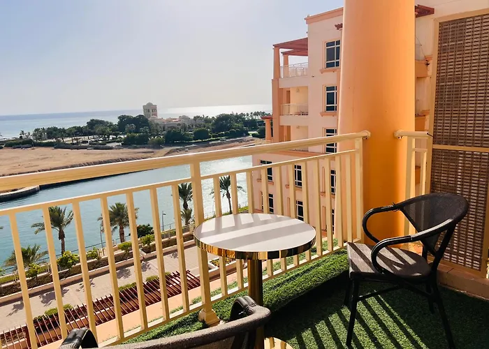 شقه ليالي المارينا اطلاله بحريه عوائل Apartment King Abdullah Economic City