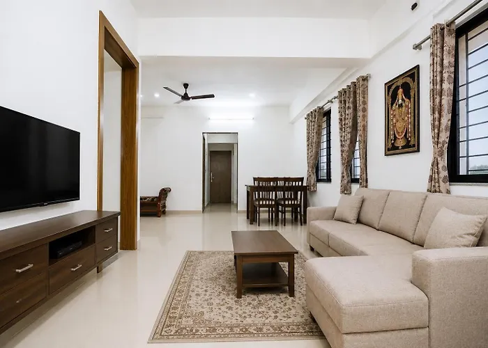 Newly Built Spacious & Luxurious 1650 Sft 2Bhk With Ac, Fully Functional Kitchen, Car Parking In Tirupati Near Railway Station