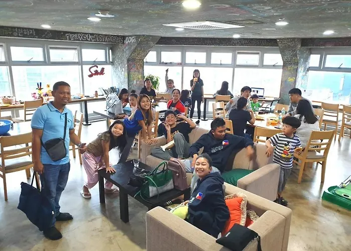 Popcorn Hostel Haeundae Ch'ongsap'o