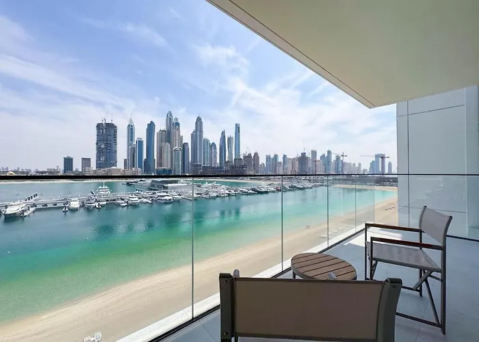 Elegant 1Br With Sea View & Direct Beach Access Dubai