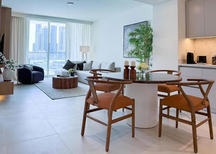 Elegant 1Br With Sea View & Direct Beach Access Dubai