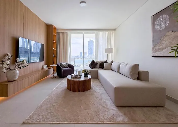 Elegant 1Br With Sea View & Direct Beach Access Dubai