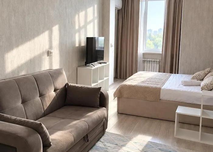 Квартира Студия В Жк Lotus Terrace Almaty