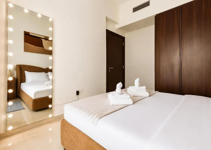 1Br In Vera Residences - Burj Khalifa View 10Min Walk To Dubai Mall & Fountain