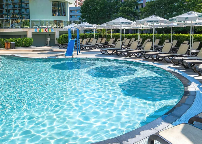 Hotel Marvel - Fully Renovated Free Beach Access Sunny Beach