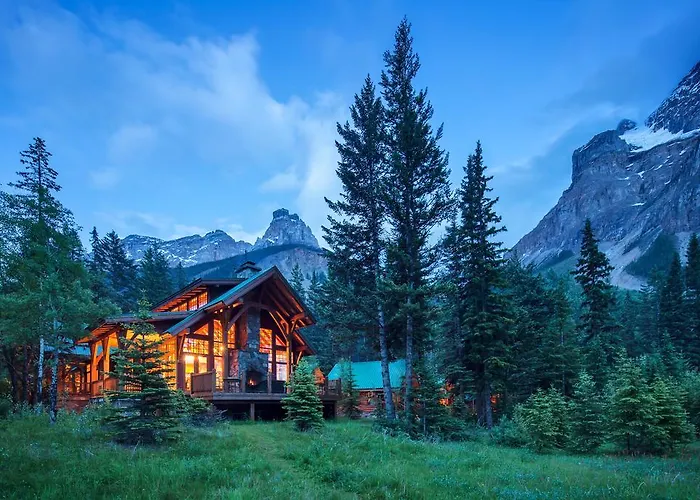 Cathedral Mountain Lodge Field