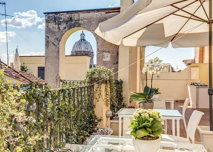 Terrace Pantheon Relais Hotel Rome