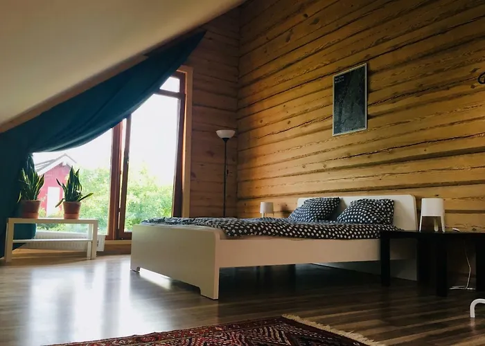 Room In A Scandinavian Style House Vilnius