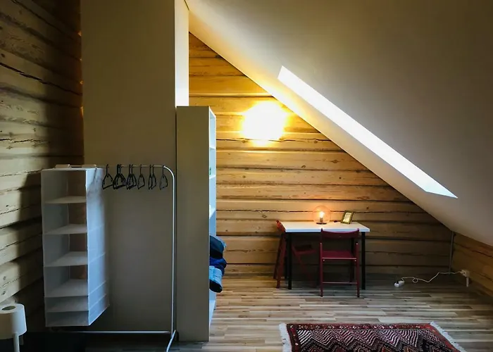 Room In A Scandinavian Style House Vilnius