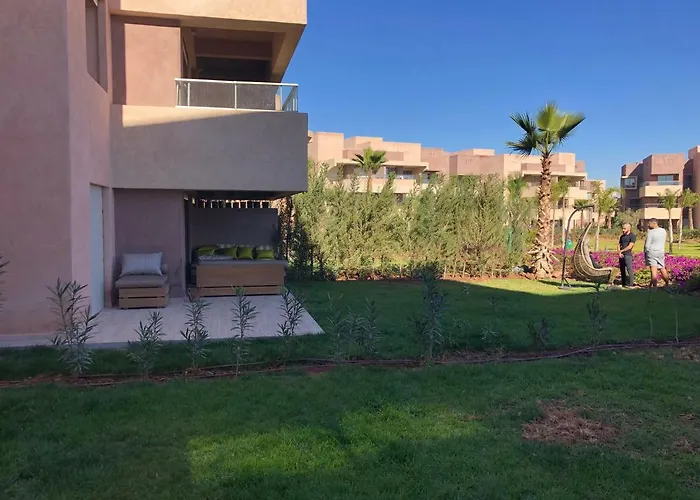 Appartement A Prestigia Marrakeche Avec Jardin Marrakesh